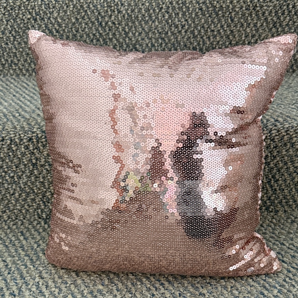 Sequin Throw Pillow